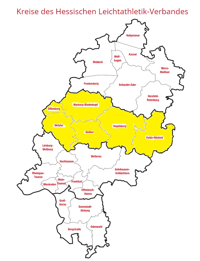 Kreises des HLV-Region Mitte