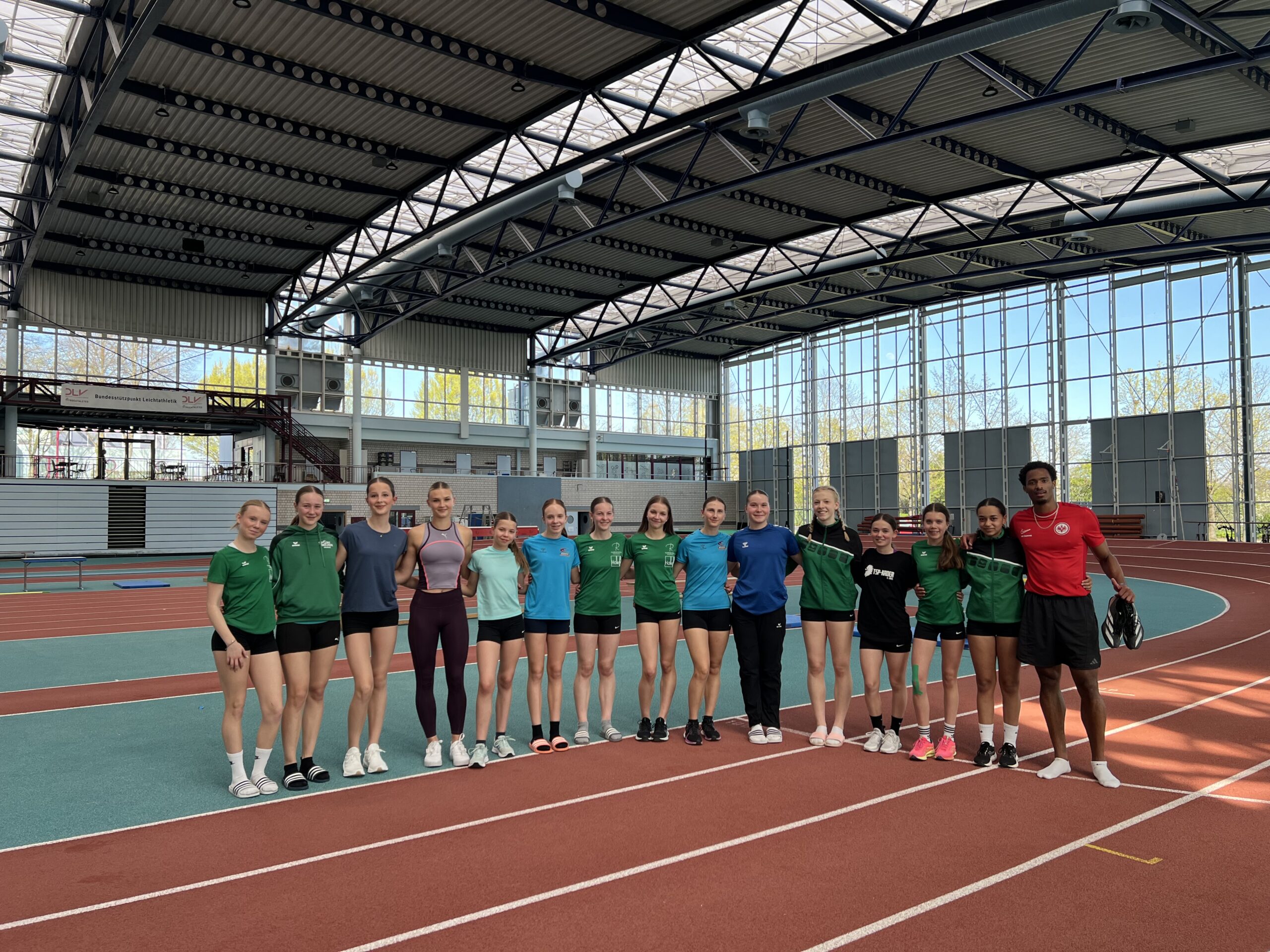 Trainingslager Frankfurt-Kalbach – Vorbereitung auf die Freiluftsaison – Wir wollen wieder zu den Deutschen