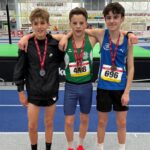 Hessische Hallenmeisterschaften der Jugend U20/U16 – 1 x GOLD, 3 x SILBER, 1 x BRONZE für die Leichtathleten vom Hünfelder SV – Felix Veith erneut Hessenmeister