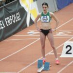 Deutsche Jugend-Hallenmeisterschaften U20 und Deutsche Meisterschaften Winterwurf in Sindelfingen – Greta Ritz im Finale über 400m, Platz 8 – Edda Bischof im Pech