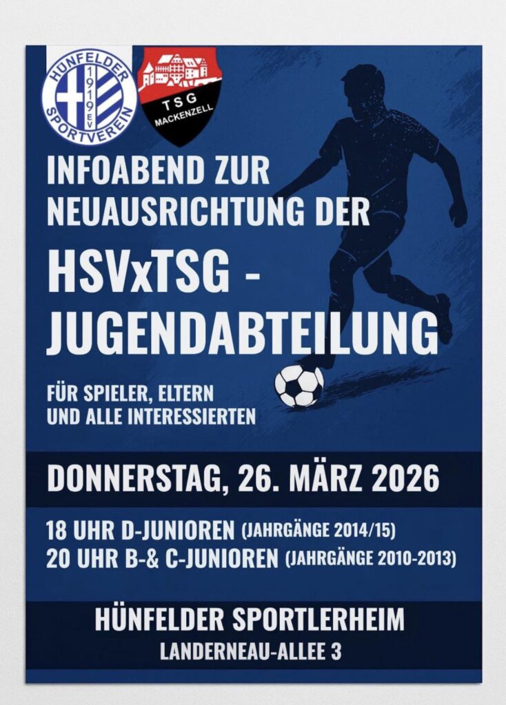 Donnerstag 26.03.26 Save the Date