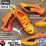 PUMA TEST & TRY – Die neuen Puma NITRO Spike Modelle live auf der Rhönkampfbahn in Hünfeld testen