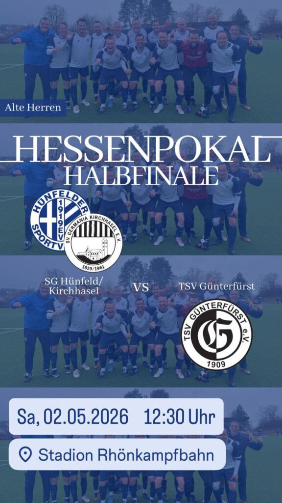 Samstag 12.30 Hessenpokalhalbfinale