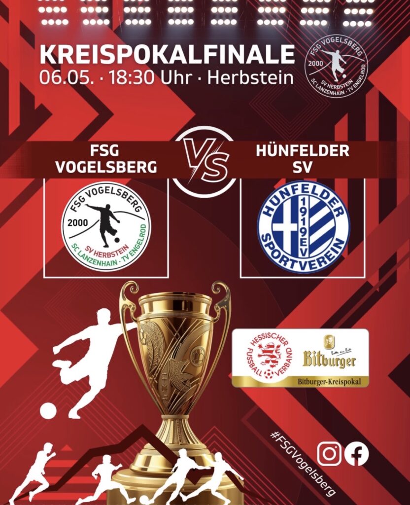 Kreispokalendspiel 06.05.26   18.30 Uhr Vogelsberg-HSV in Herbstein