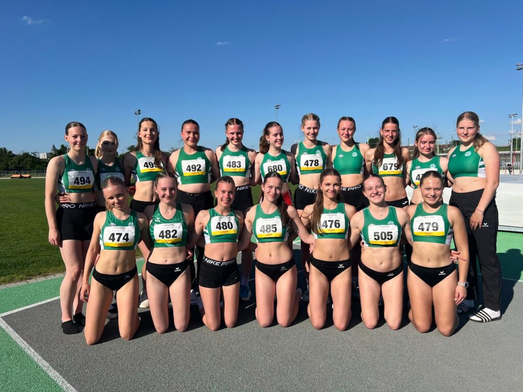 Frankfurt am Main – Qualifikationswettkampf zu den Deutschen Team-Meisterschaften U16/U20 – Hünfelder SV in 3 Startgemeinschaften am Start