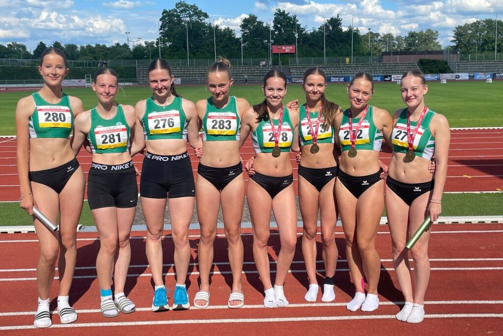 Hessische Meisterschaften der Jugend U20/U18 – 3 x GOLD, 3 x SILBER – Hünfelder SV mit Abstand eifrigster Medaillensammler des HLV-Kreises Fulda-Hünfeld