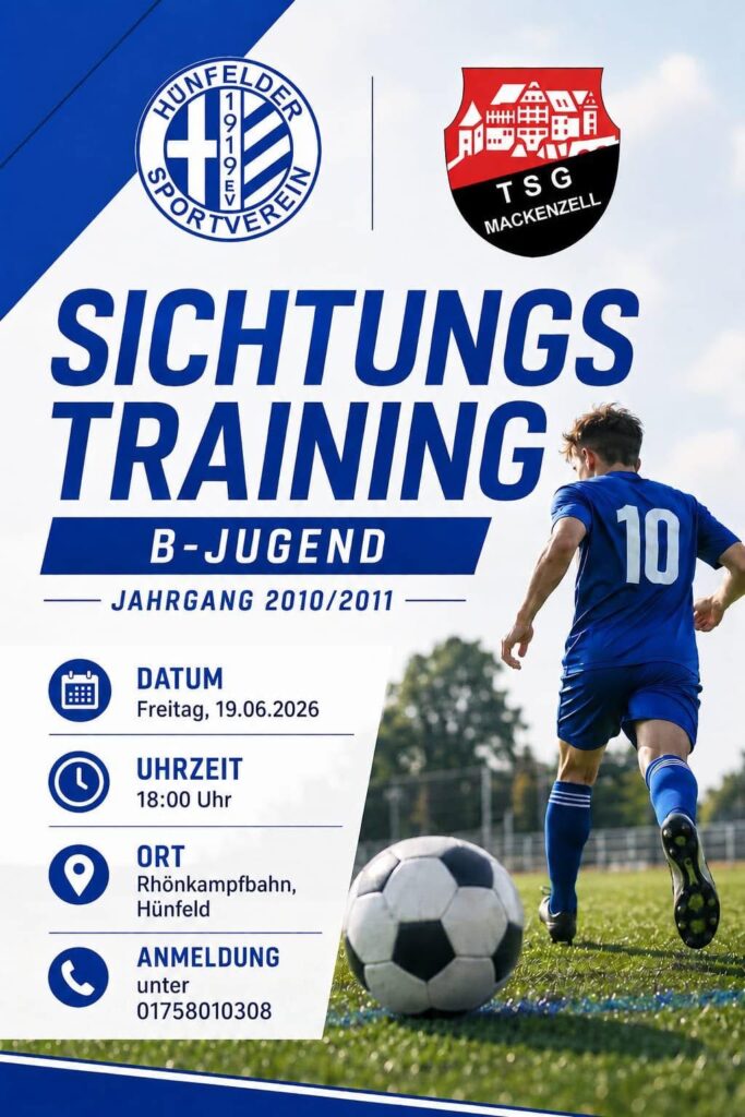 Sichtungstraining B-Jugend