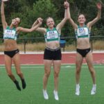 Deutsche Leichtathletik-Meisterschaften in Wattenscheid – 3 x 800m-Staffel der WJU20 der StG Hünfeld-Baunatal-Friedrichstein so schnell wie noch nie