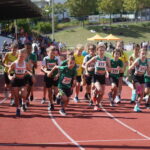 Hessenfinale „Kinderleichtathletik-Teamwettbewerb U12“ – Nach 2022 erneut auf der Rhönkampfbahn – Das Team des Hünfelder SV auf Platz 10