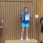 Zweifache Kreiseinzelmeisterin: Amelie Kirchner, Jan Sauer holt Bronze